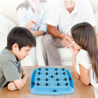 Magnetic logic game Kugelblock – tactical board with small balls