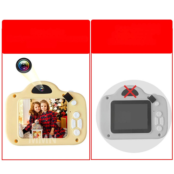 Digital camera for children with 1080p video, colour screen and battery