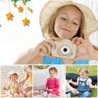 Digital camera for children with 1080p video, colour screen and battery