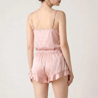 V-Neck Pyjama Short Set - Charlene