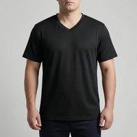 V-Neck Short Sleeve Summer Tee - Melvin