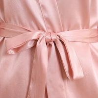 V-Neck Wrap Dressing Gown - Lucy