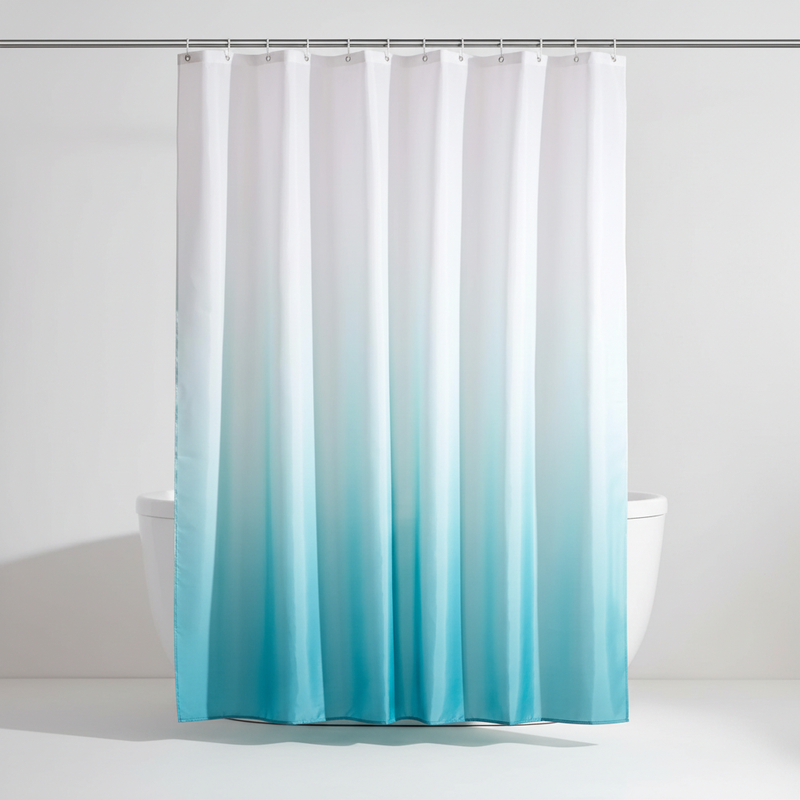 Verdickter Polyester Duschvorhang - AquaVeil