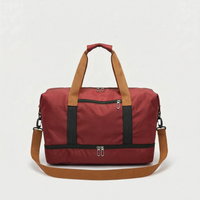 Versatile Compartmentalised Gym Duffel Bag - Velekto