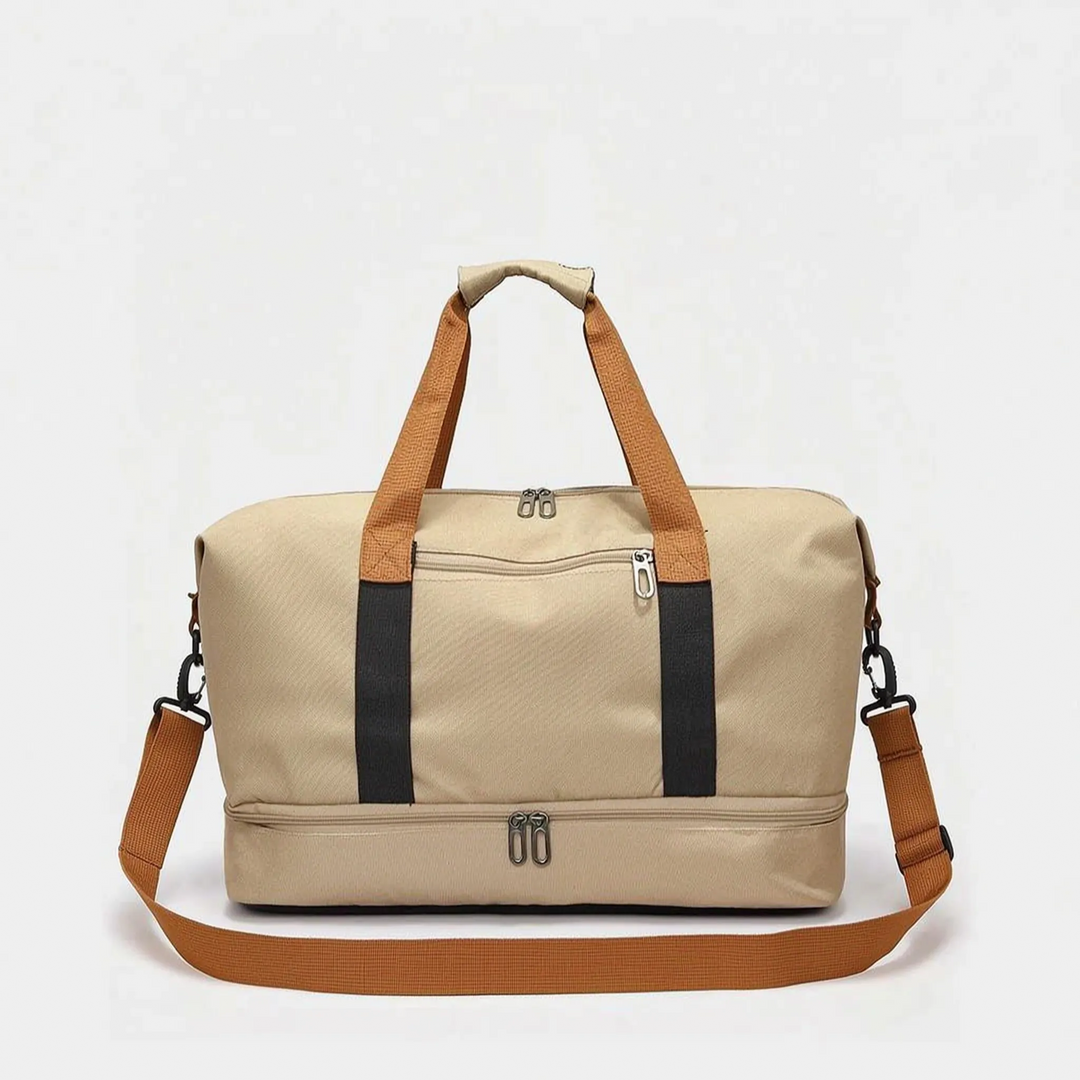 Versatile Compartmentalised Gym Duffel Bag - Velekto