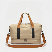 Versatile Compartmentalised Gym Duffel Bag - Velekto