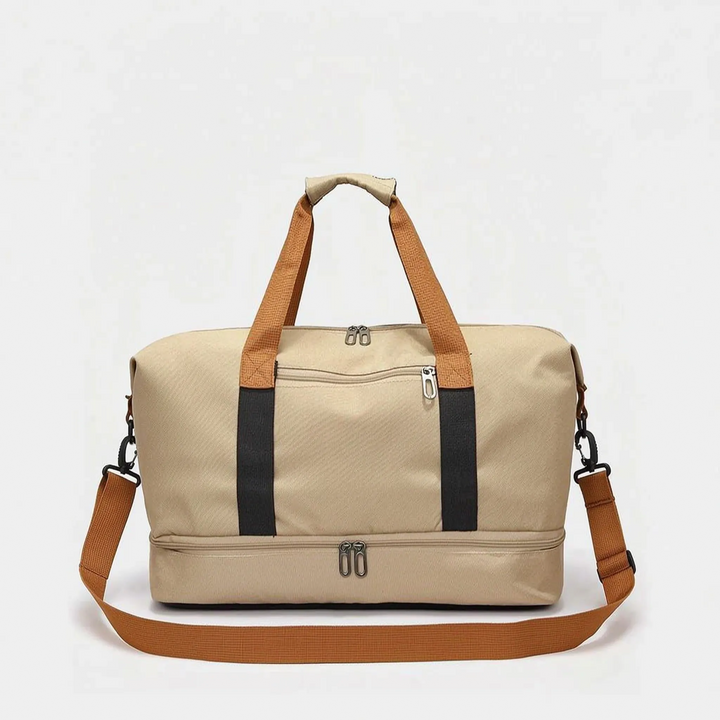 Versatile Compartmentalised Gym Duffel Bag - Velekto
