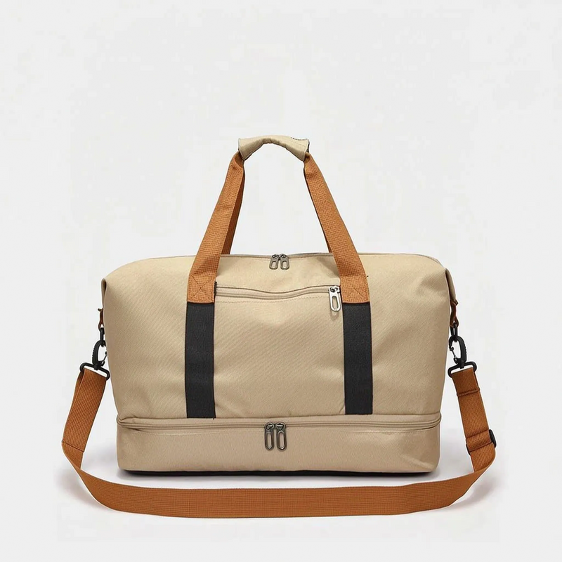 Versatile Compartmentalised Gym Duffel Bag - Velekto