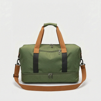 Versatile Compartmentalised Gym Duffel Bag - Velekto