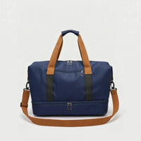 Versatile Compartmentalised Gym Duffel Bag - Velekto