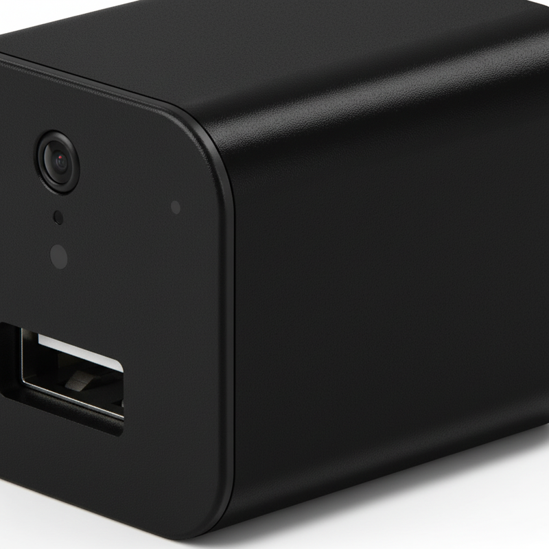 Versteckte Spionagekamera Adapter - SafeCharger