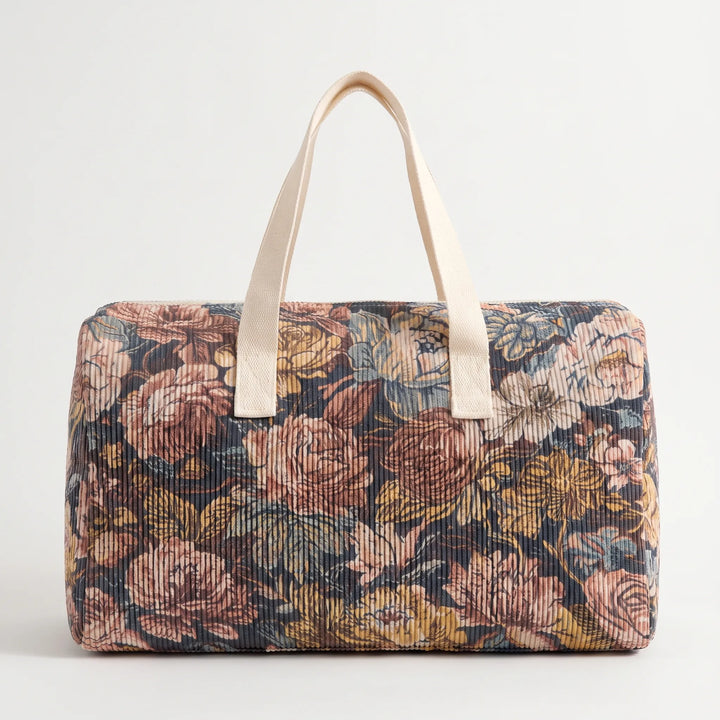 Vintage Floral Large Duffle Bag - Vintosa