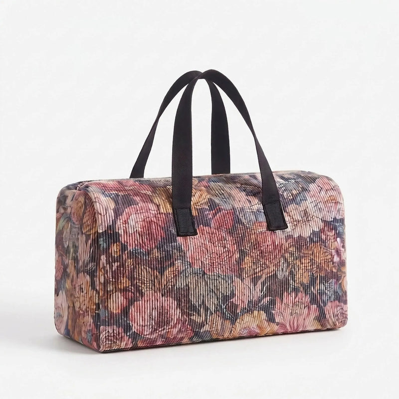 Vintage Floral Large Duffle Bag - Vintosa