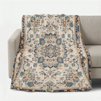 Vintage Patterned Soft Sofa Throw - Vintura