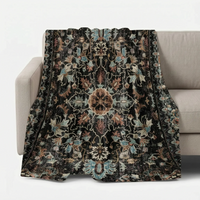 Vintage Patterned Soft Sofa Throw - Vintura