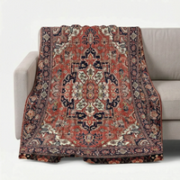 Vintage Patterned Soft Sofa Throw - Vintura