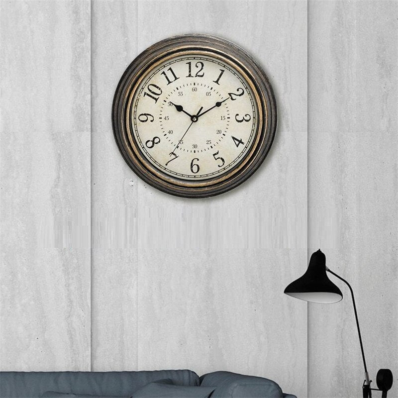 Vintage Style Rustic Wall Clock - Chronos