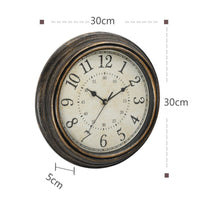 Vintage Style Rustic Wall Clock - Chronos
