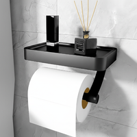 Wandmontierter Toilettenpapierhalter - AeroTray