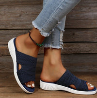 Warm Weather Slip-On Comfort Sandals