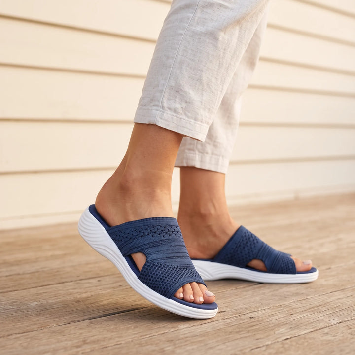 Warm Weather Slip-On Comfort Sandals