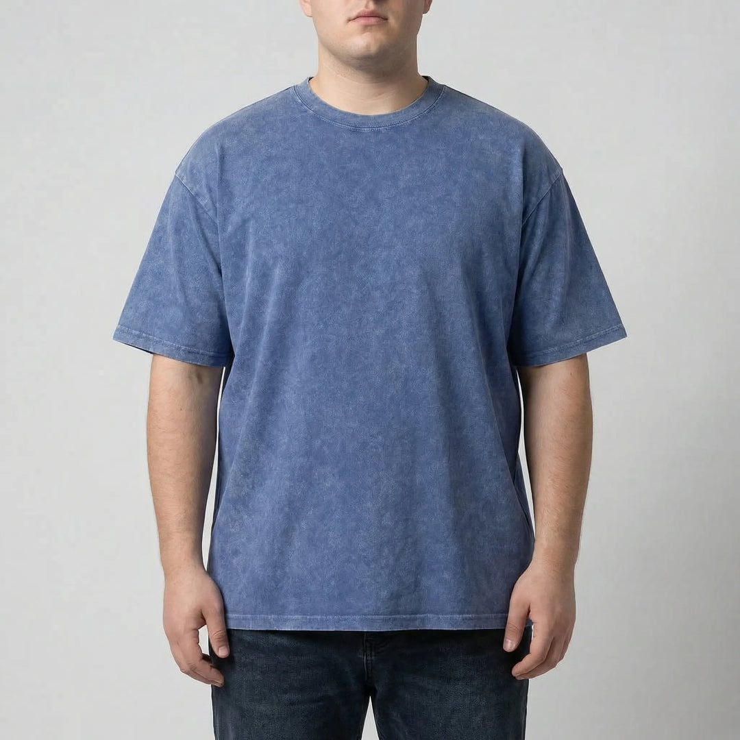 Washed Vintage Short Sleeve Tee - Myron