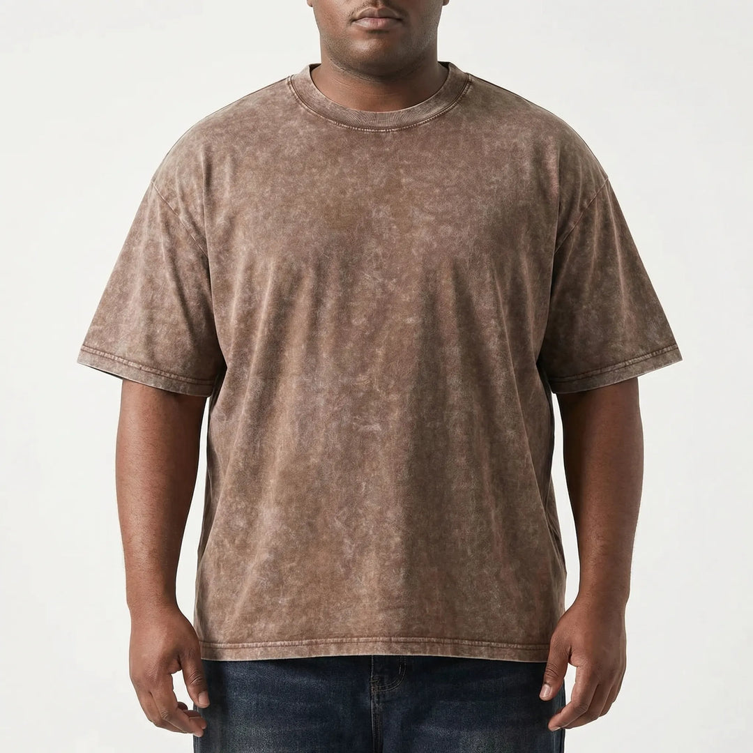 Washed Vintage Short Sleeve Tee - Myron