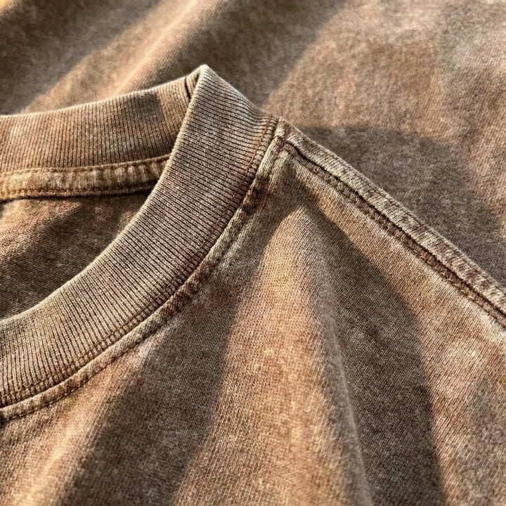 Washed Vintage Short Sleeve Tee - Myron