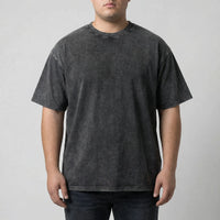 Washed Vintage Short Sleeve Tee - Myron