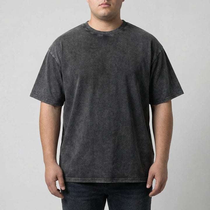 Washed Vintage Short Sleeve Tee - Myron