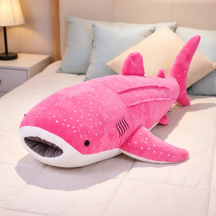 Whale Shark Bedroom Cuddle Buddy Soft Plush Toy For Bedtime Comfort