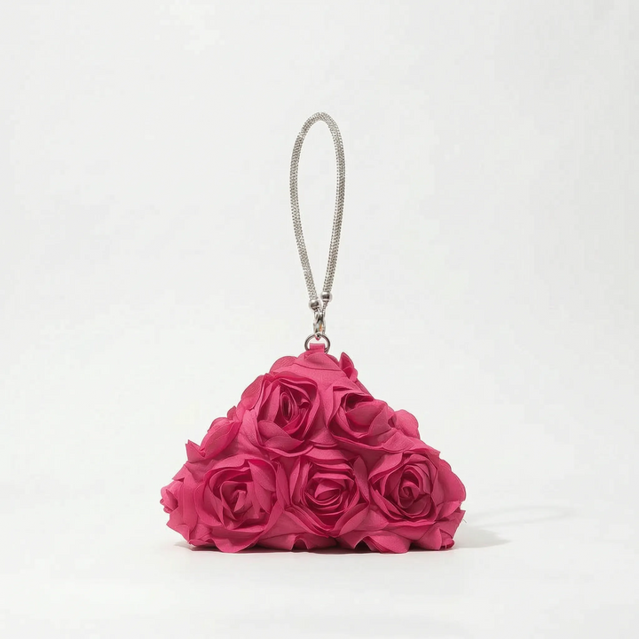 White Evening Clutch Bag - Bloomix