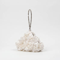White Evening Clutch Bag - Bloomix