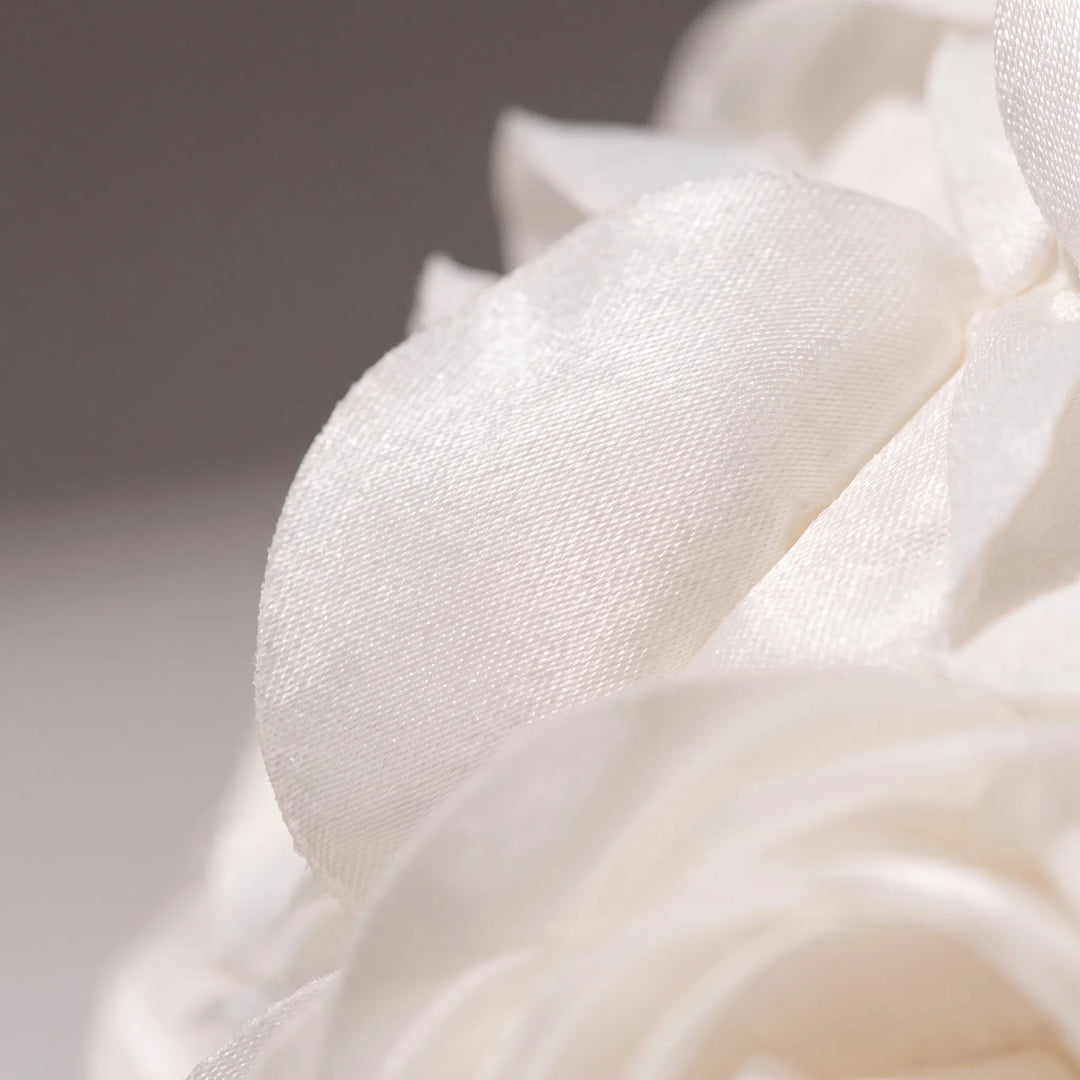 White Evening Clutch Bag - Bloomix