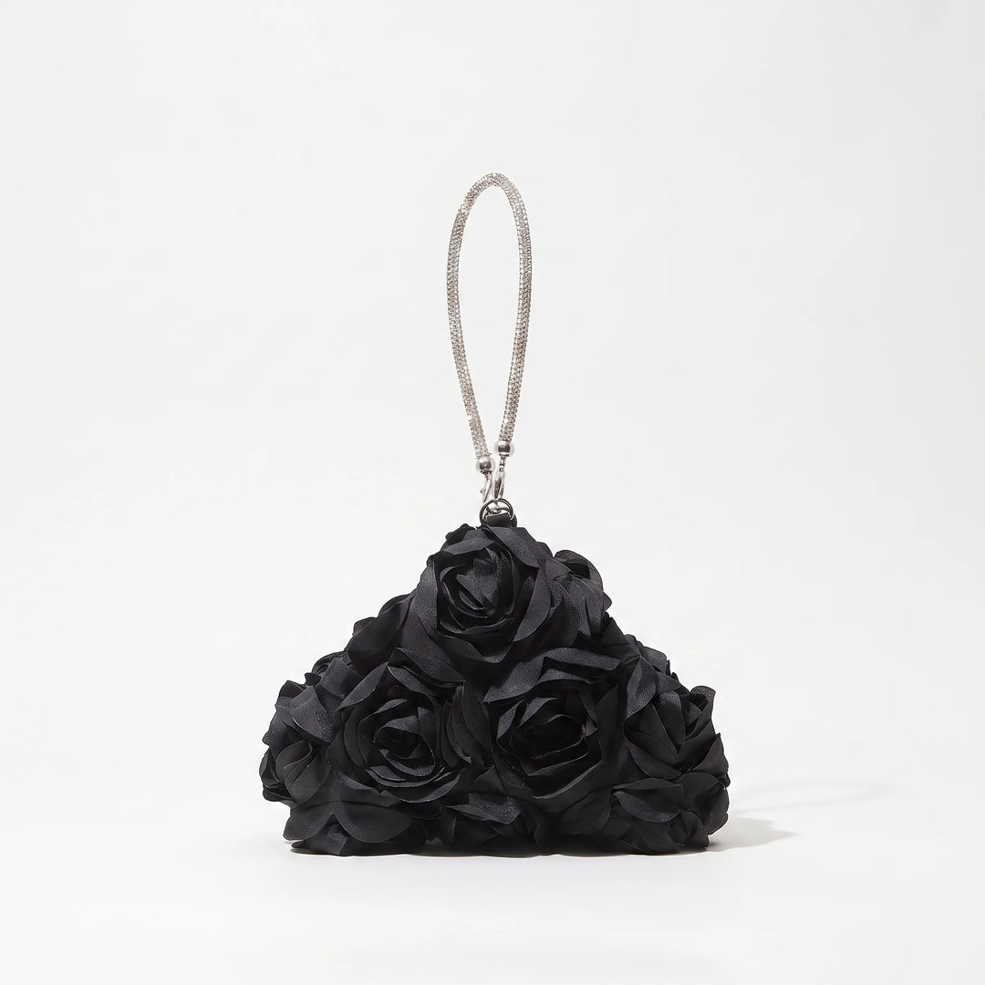 White Evening Clutch Bag - Bloomix