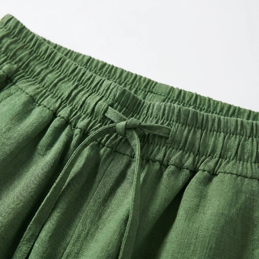 Wide-Leg Casual Trousers -  Sadie