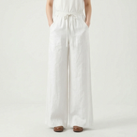 Wide-Leg Casual Trousers -  Sadie