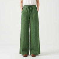 Wide-Leg Casual Trousers -  Sadie