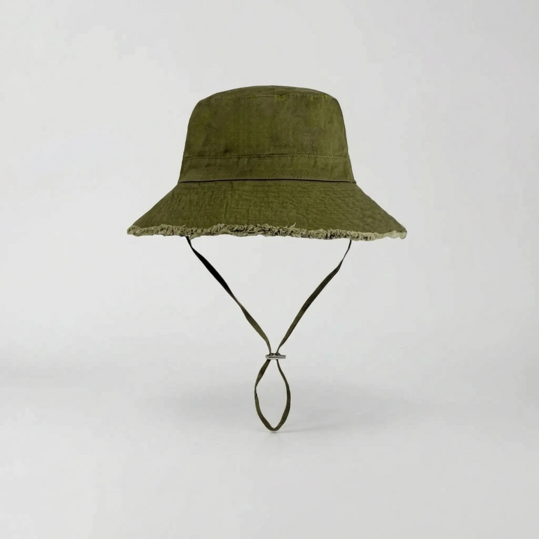 Wide Brim Bucket Hat - Fendora