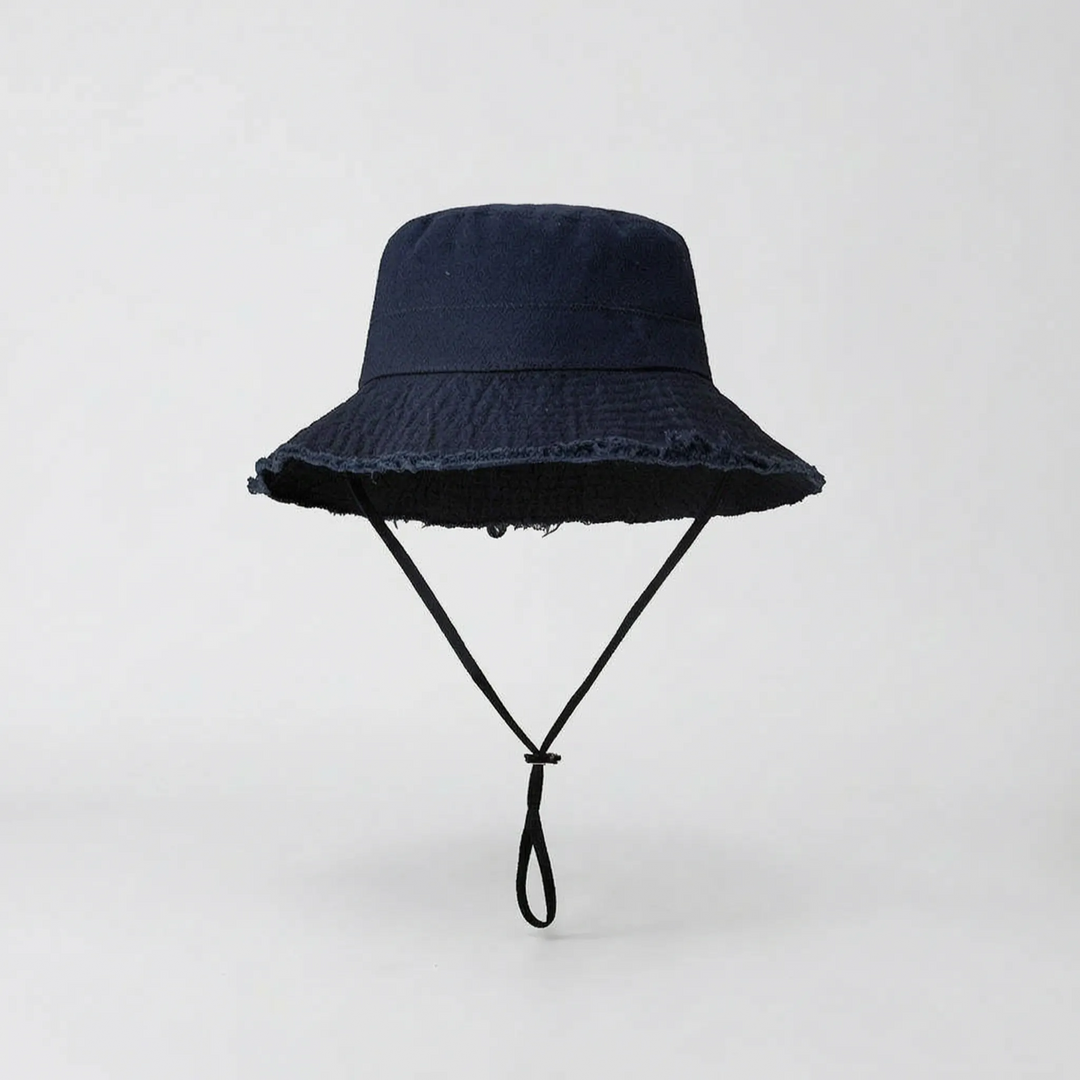 Wide Brim Bucket Hat - Fendora