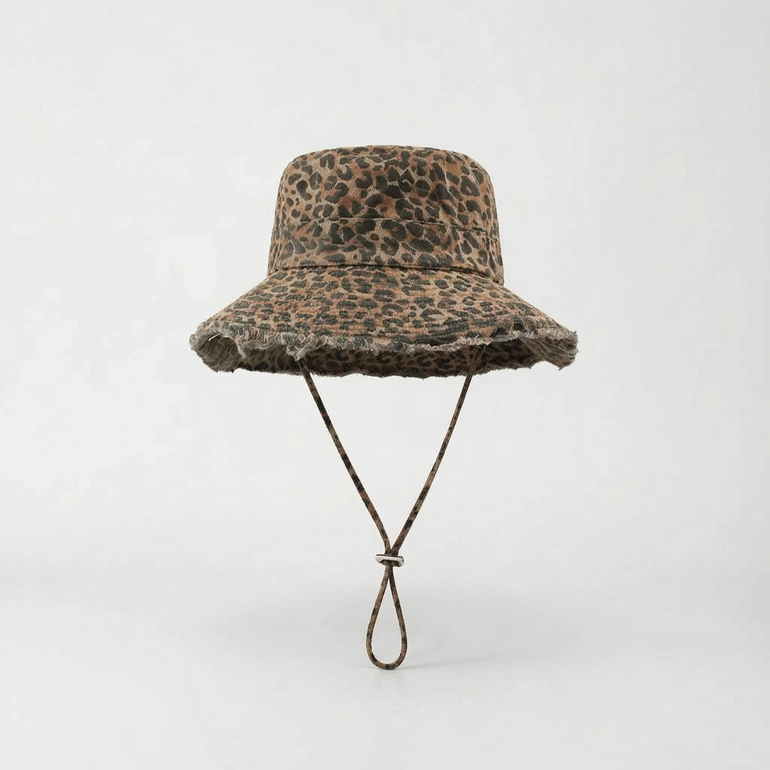 Wide Brim Bucket Hat - Fendora