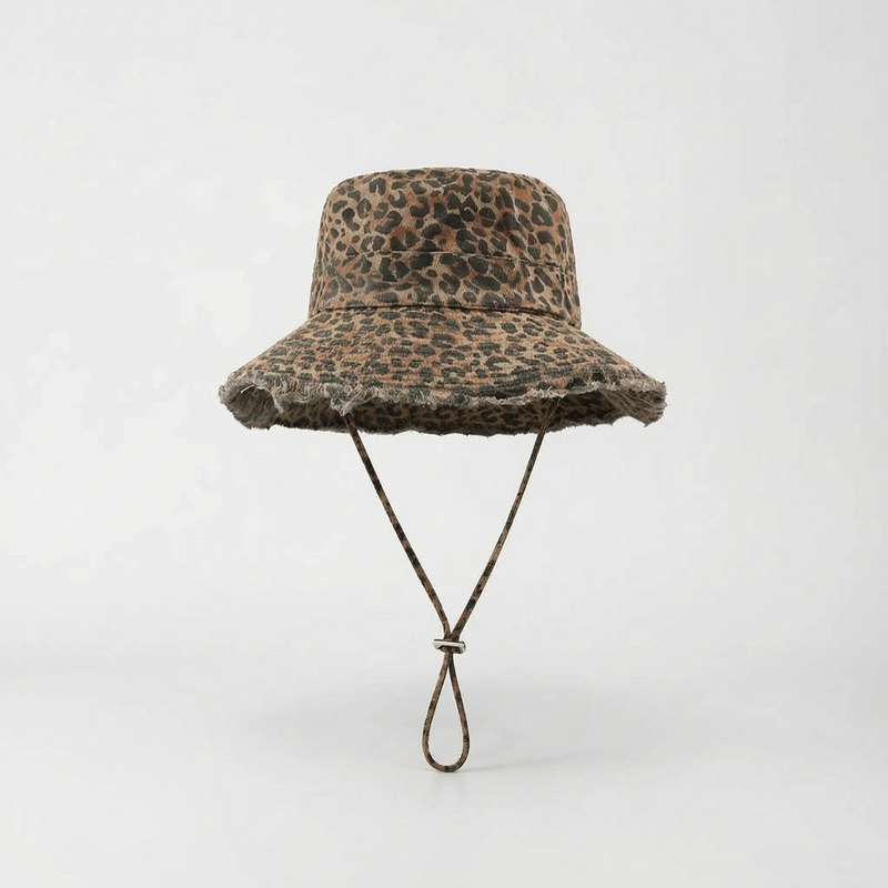 Wide Brim Bucket Hat - Fendora
