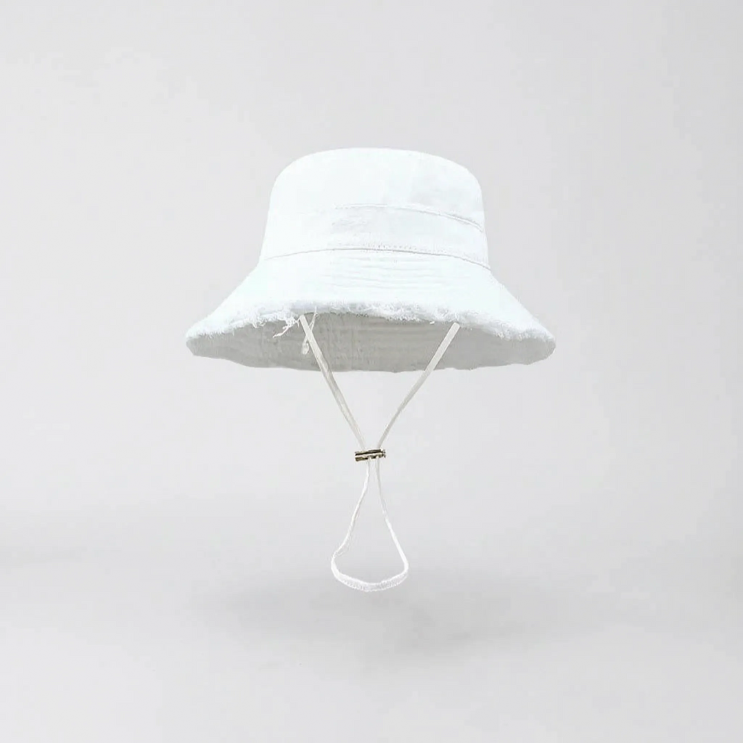 Wide Brim Bucket Hat - Fendora
