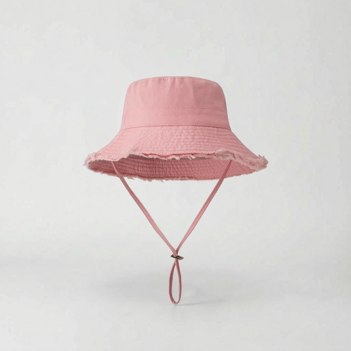 Wide Brim Bucket Hat - Fendora