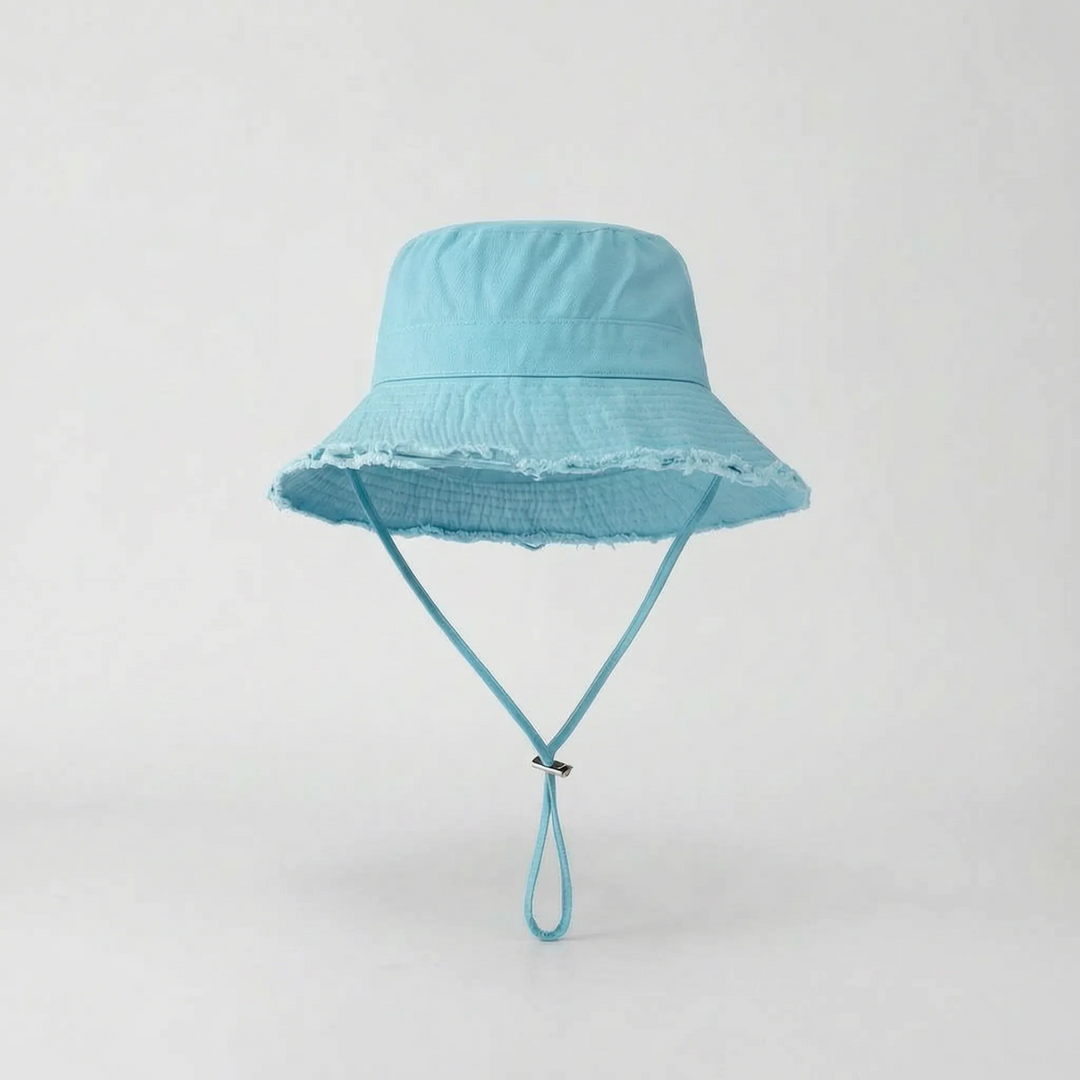 Wide Brim Bucket Hat - Fendora
