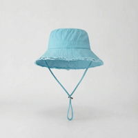 Wide Brim Bucket Hat - Fendora
