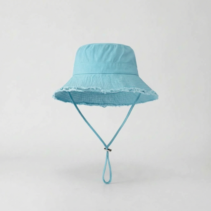 Wide Brim Bucket Hat - Fendora