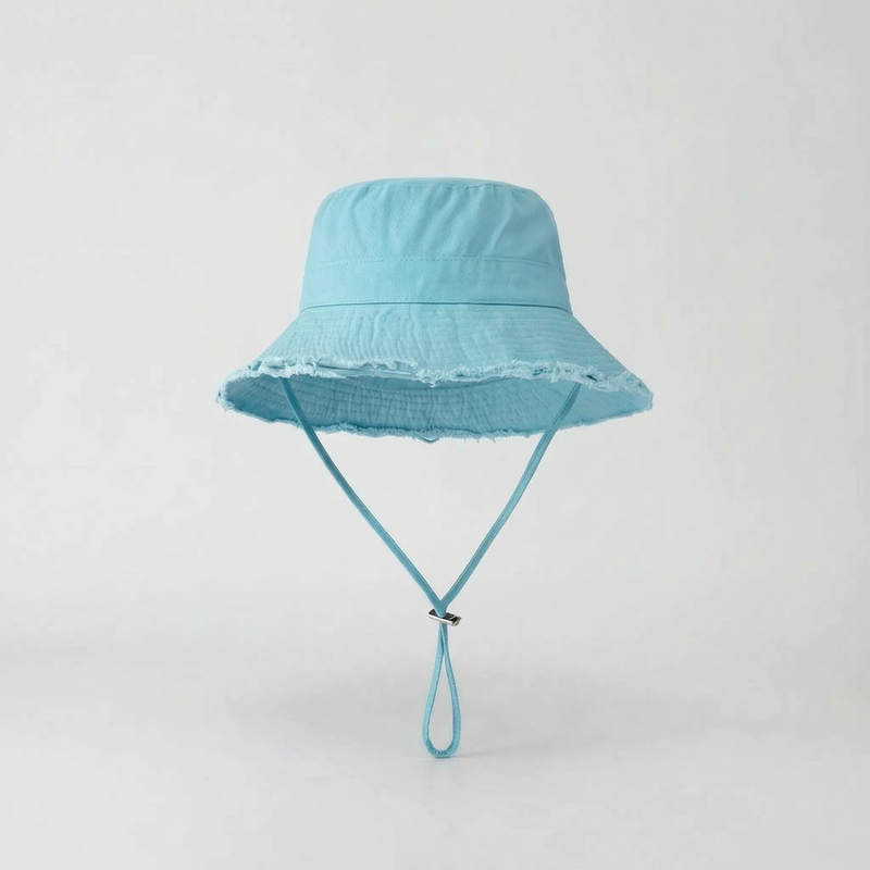 Wide Brim Bucket Hat - Fendora