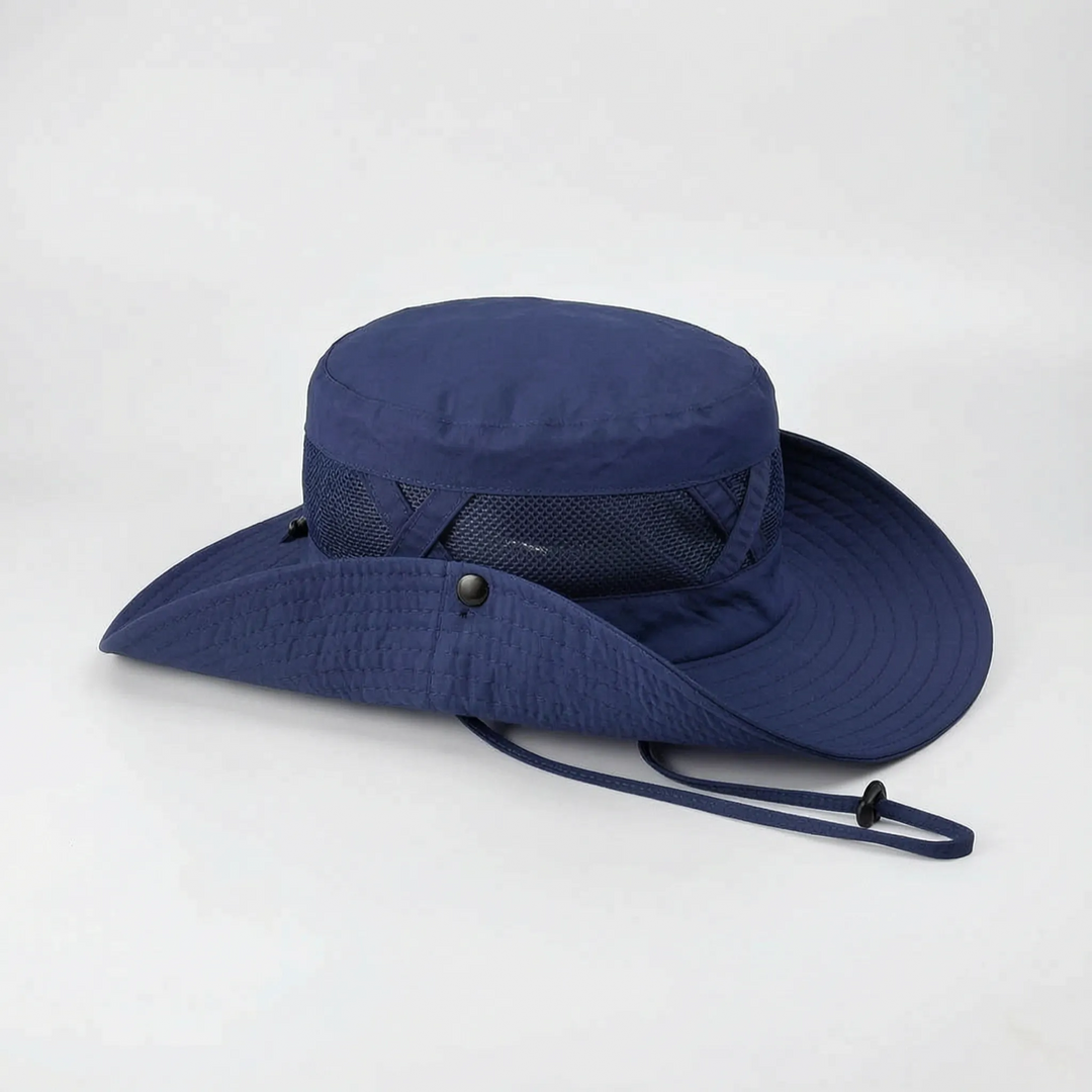 Wide Brim Bucket Hat - Zephyn