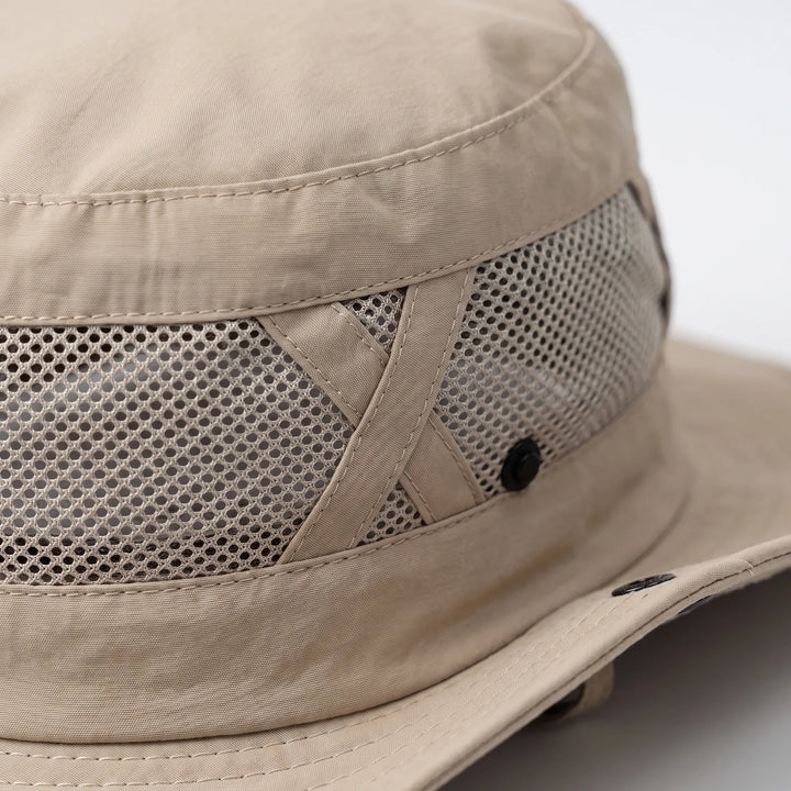 Wide Brim Bucket Hat - Zephyn